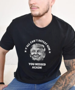 Official Trump Shooting Golf Club You Missed Again Shirt