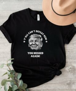 Official Trump Shooting Golf Club You Missed Again Shirt