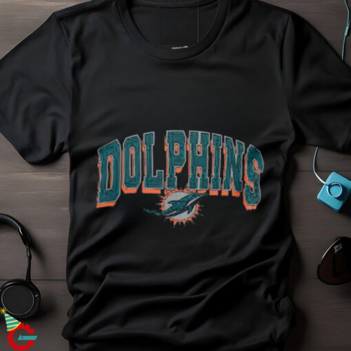 Officially Licensed NFL by Carl Banks Long Sleeve Tee Dolphins shirt