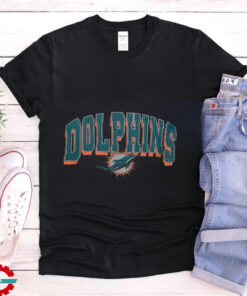 Officially Licensed NFL by Carl Banks Long Sleeve Tee Dolphins shirt