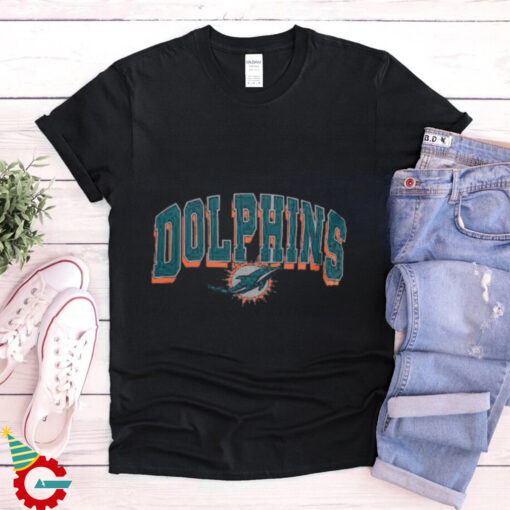 Officially Licensed NFL by Carl Banks Long Sleeve Tee Dolphins shirt