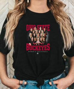 Ohio State Buckeyes 2024 2025 Women's Volleyball Team Signature T Shirt