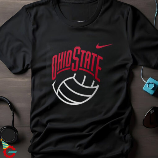 Ohio State Buckeyes Nike Volleyball Black T Shirt