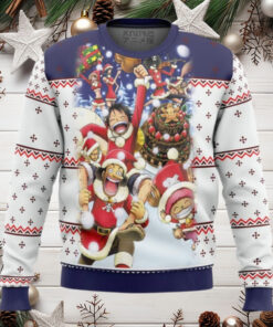 One Piece Crew Anime Ugly Christmas Sweater