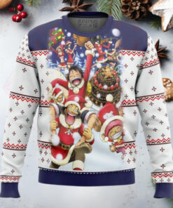 One Piece Crew Anime Ugly Christmas Sweater