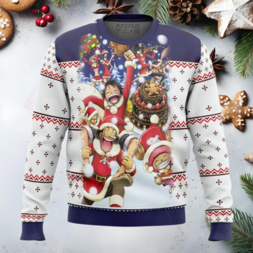 One Piece Crew Anime Ugly Christmas Sweater