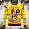 Michigan Wolverines Grinch Hug Ugly Christmas Sweater