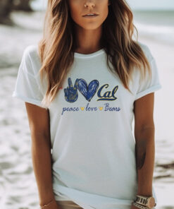 Peace Love California Golden Bears Shirt