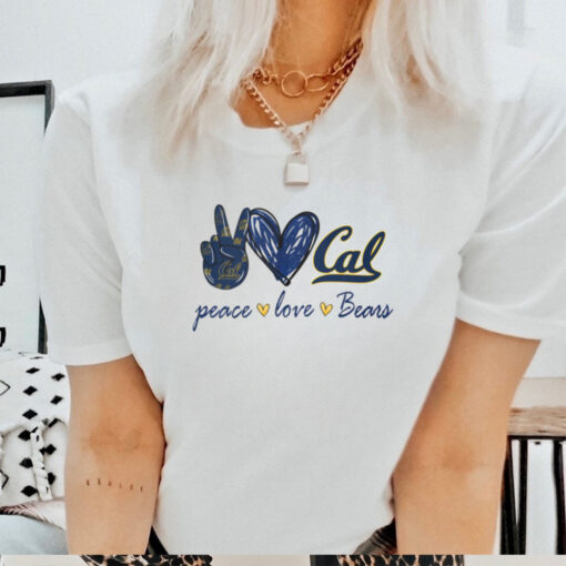 Peace Love California Golden Bears Shirt