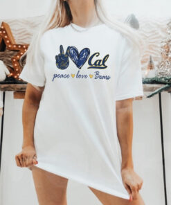 Peace Love California Golden Bears Shirt