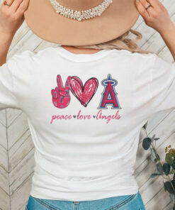 Peace Love Los Angeles Angels Shirt