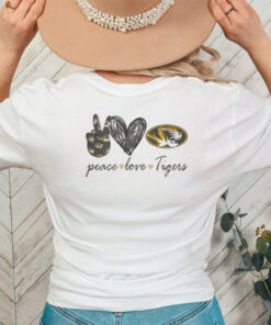 Peace Love Missouri Tigers Shirt