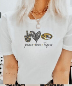 Peace Love Missouri Tigers Shirt