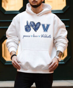 Peace Love Villanova Wildcats Shirt