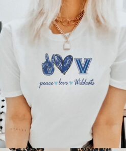 Peace Love Villanova Wildcats Shirt