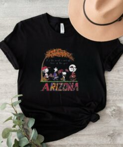 Peanuts it’s the most wonderful time of the year Sports team Arizona Shirt