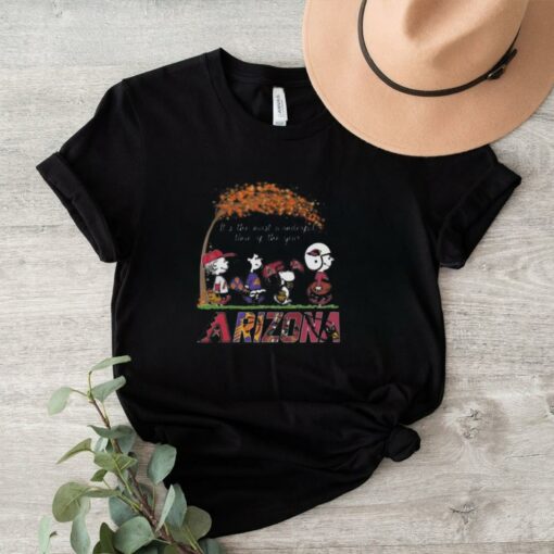 Peanuts it’s the most wonderful time of the year Sports team Arizona Shirt