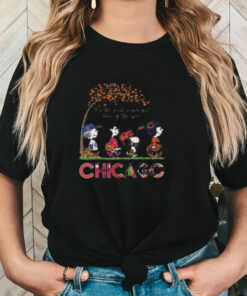 Peanuts it’s the most wonderful time of the year chicago shirt