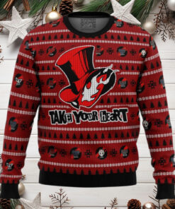 Persona 5 Take Your Heart Anime Ugly Christmas Sweater