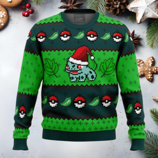 Pokemon Bulbasaur Anime Ugly Christmas Sweater