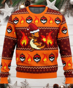 Pokemon Charmander Anime Ugly Christmas Sweater