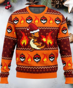 Pokemon Charmander Anime Ugly Christmas Sweater