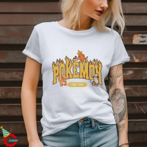 Pokemon Fire Type Shirt