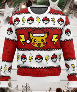 Pokemon Pikachu Anime Ugly Christmas Sweater