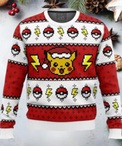 Pokemon Pikachu Anime Ugly Christmas Sweater