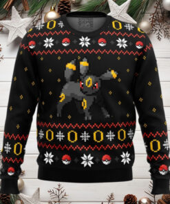 Pokemon Ring Of Umbreon Anime Ugly Christmas Sweater