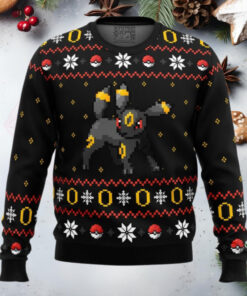 Pokemon Ring Of Umbreon Anime Ugly Christmas Sweater