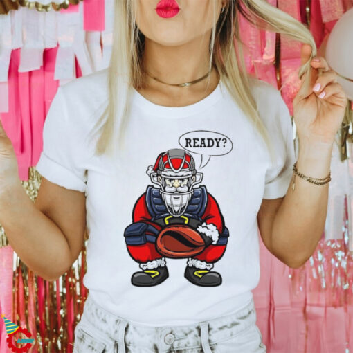 Ready Xmas Catcher Santa Claus Christmas Baseball shirt