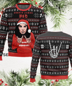 Ronnie James Dio Ugly Christmas Sweater 2024 Unisex Sweater Xmas