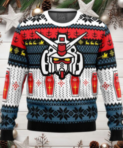 Rx 78 Gundam Anime Ugly Christmas Sweater