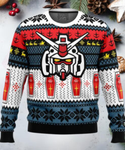 Rx 78 Gundam Anime Ugly Christmas Sweater