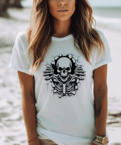 Scary Skeleton T shirt