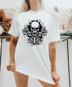 Scary Skeleton T shirt