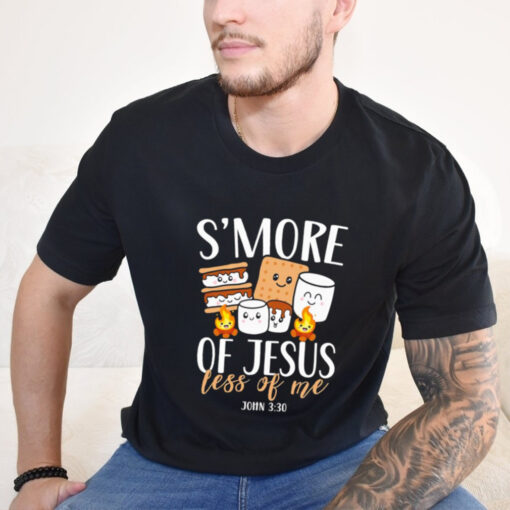 Smore of Jesus Less of Me Christian Camper Camping Lover Gift shirt