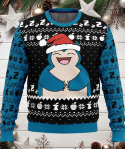 Snorlax Holiday Pokemon Anime Ugly Christmas Sweater