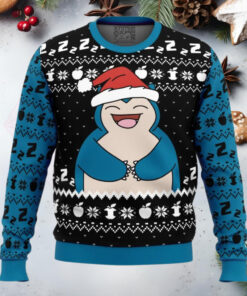 Snorlax Holiday Pokemon Anime Ugly Christmas Sweater