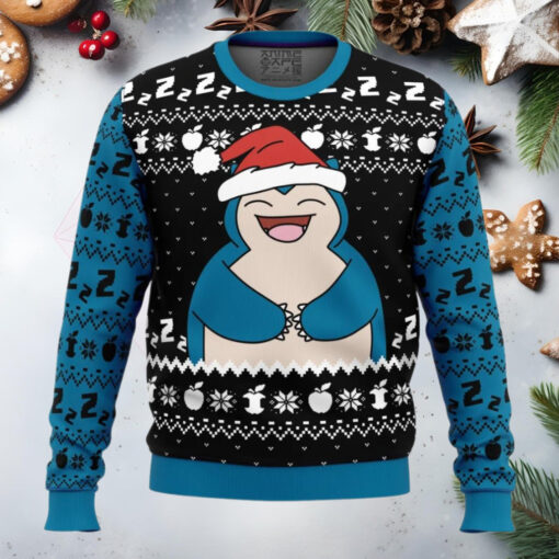 Snorlax Holiday Pokemon Anime Ugly Christmas Sweater