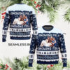 Michigan Wolverines Grinch Ugly Christmas Sweater