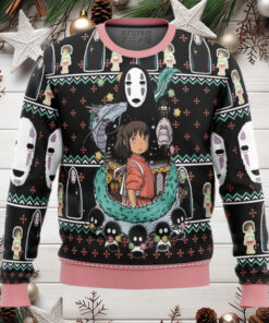 Spirited Away Avatar Anime Ugly Christmas Sweater