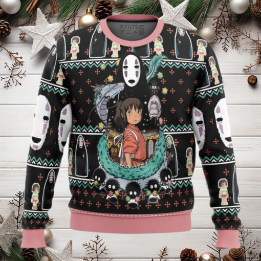 Spirited Away Avatar Anime Ugly Christmas Sweater