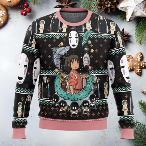 Spirited Away Avatar Anime Ugly Christmas Sweater