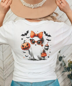 Spook tacular Ghost Trick or Treat Tee for Girls shirt