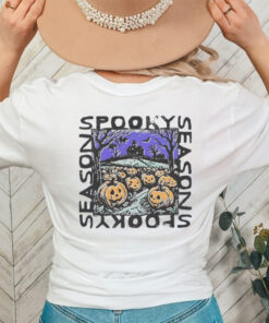 Spooky season pumpkin Halloween shirt