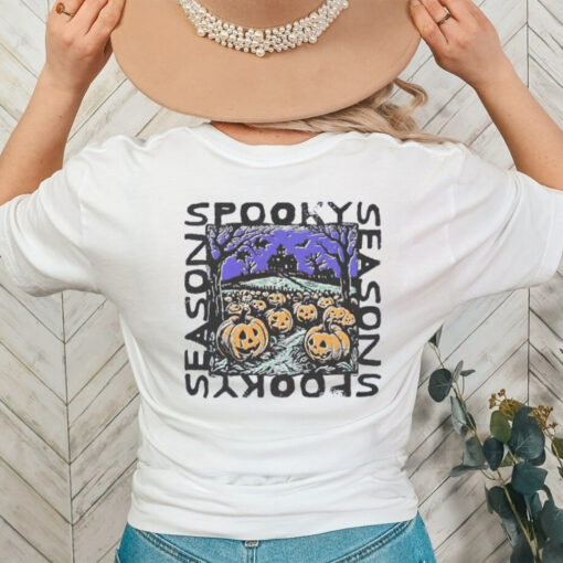 Spooky season pumpkin Halloween shirt