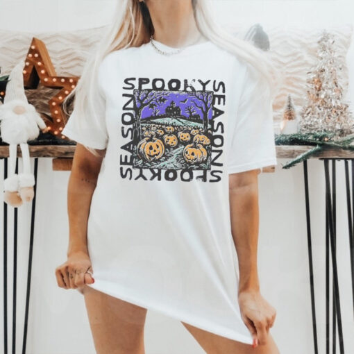 Spooky season pumpkin Halloween shirt