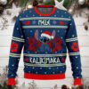 Pokemon Eating Candy Cane Charizard Anime Ugly Christmas Sweater